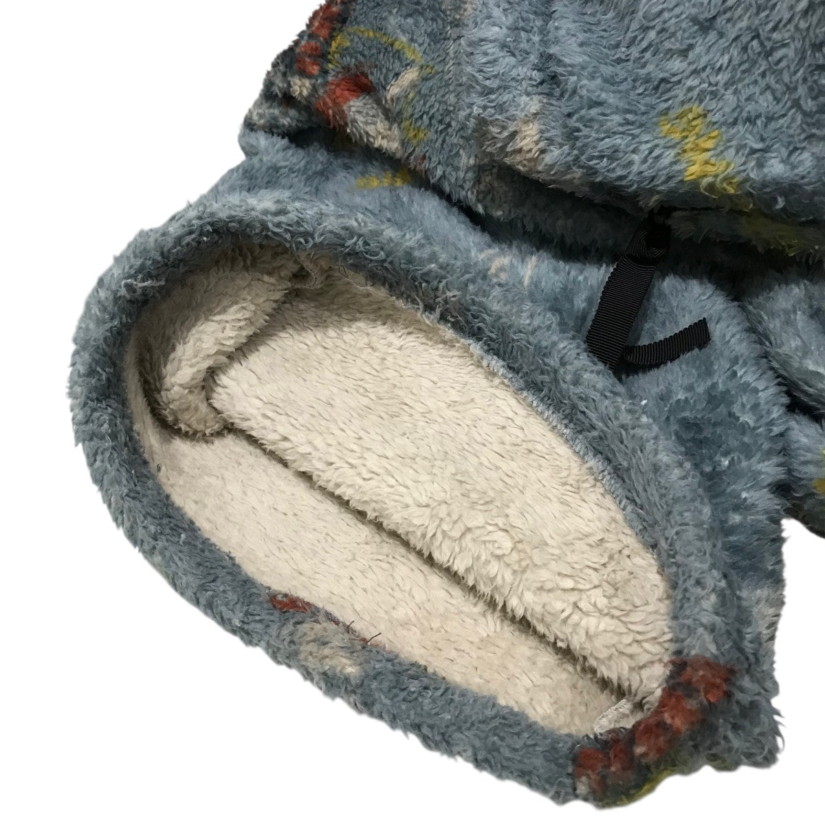 新品　KAPITAL 総柄フリース　パンツ　4 ライトブルー　キャピタル　水色 新品 KAPITAL 総柄フリース パンツ 4 ライトブルー キャピタル 水色