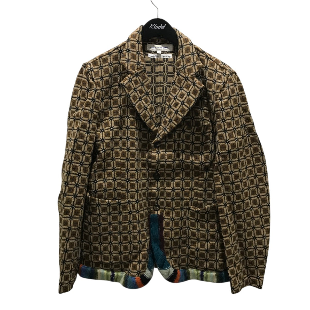 BLACK COMME des GARCONS AD2017 ジャケット Black Comme Des Garçons シングルジャケット | ブラック