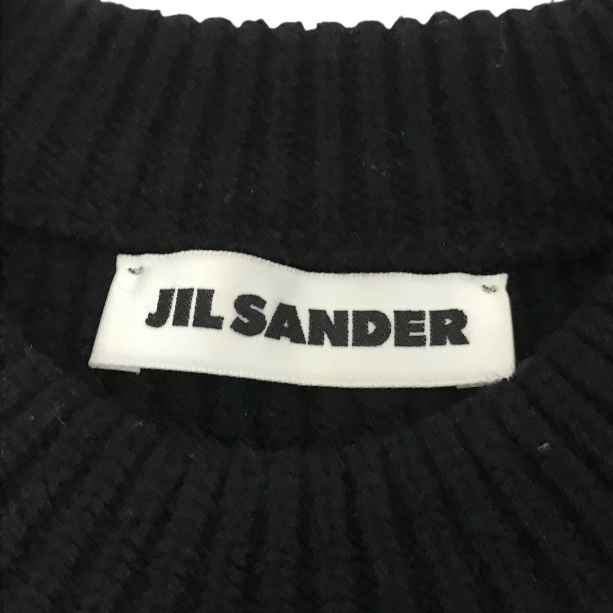 JIL SANDER(ジルサンダー) リブ編みクルーネックニットJ03GP0006