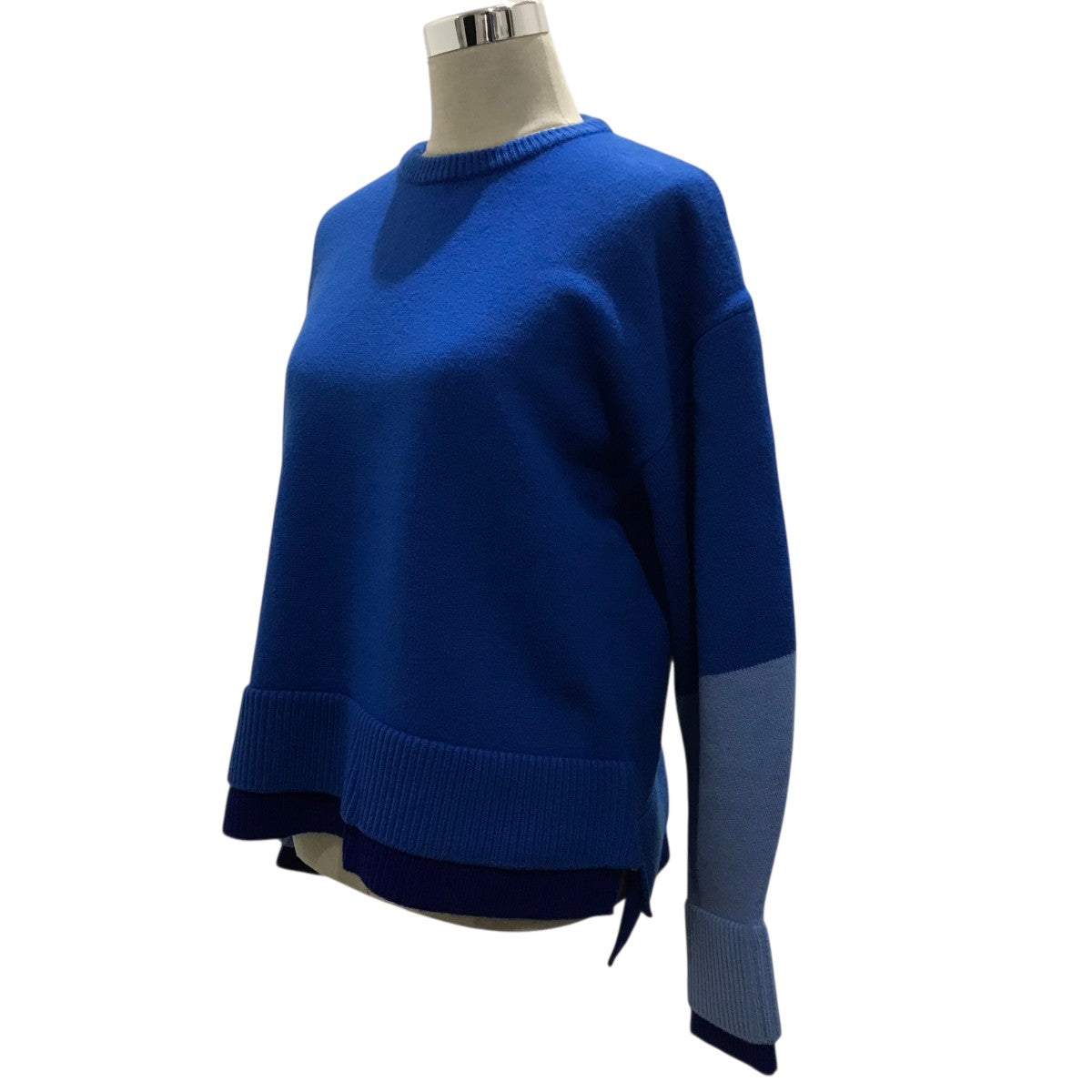 nagonstans(ナゴンスタンス) 24AW【cuffs layered knit pullover