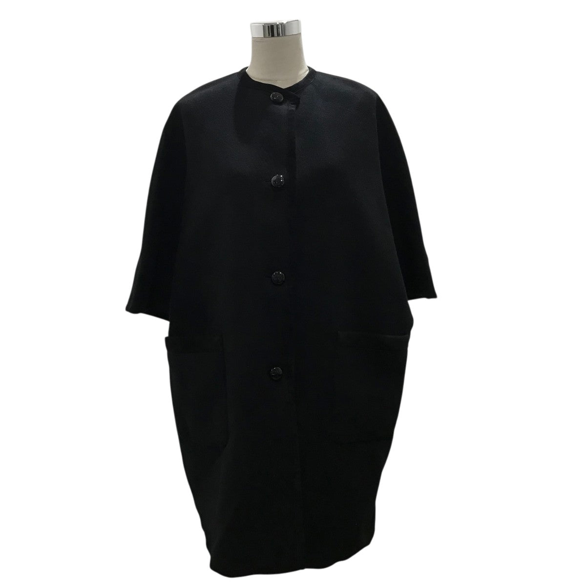 GUCCI(グッチ) GGリバーシブル ノーカラー ウール コート715717