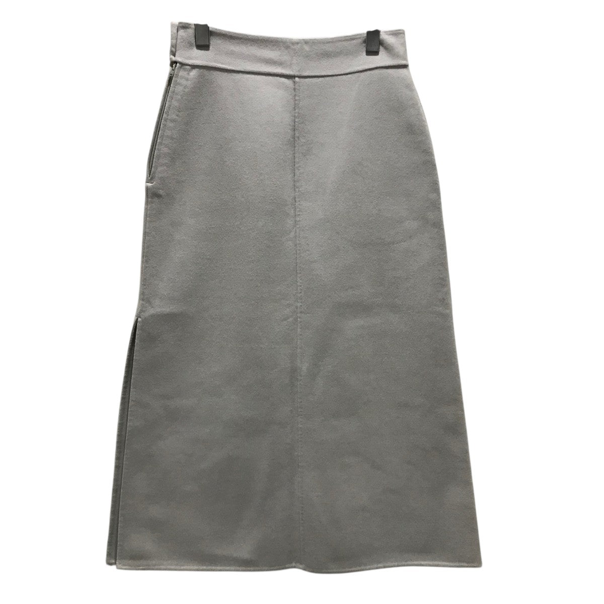 HYKE(ハイク) スリットウールスカート202-14098 202-14098