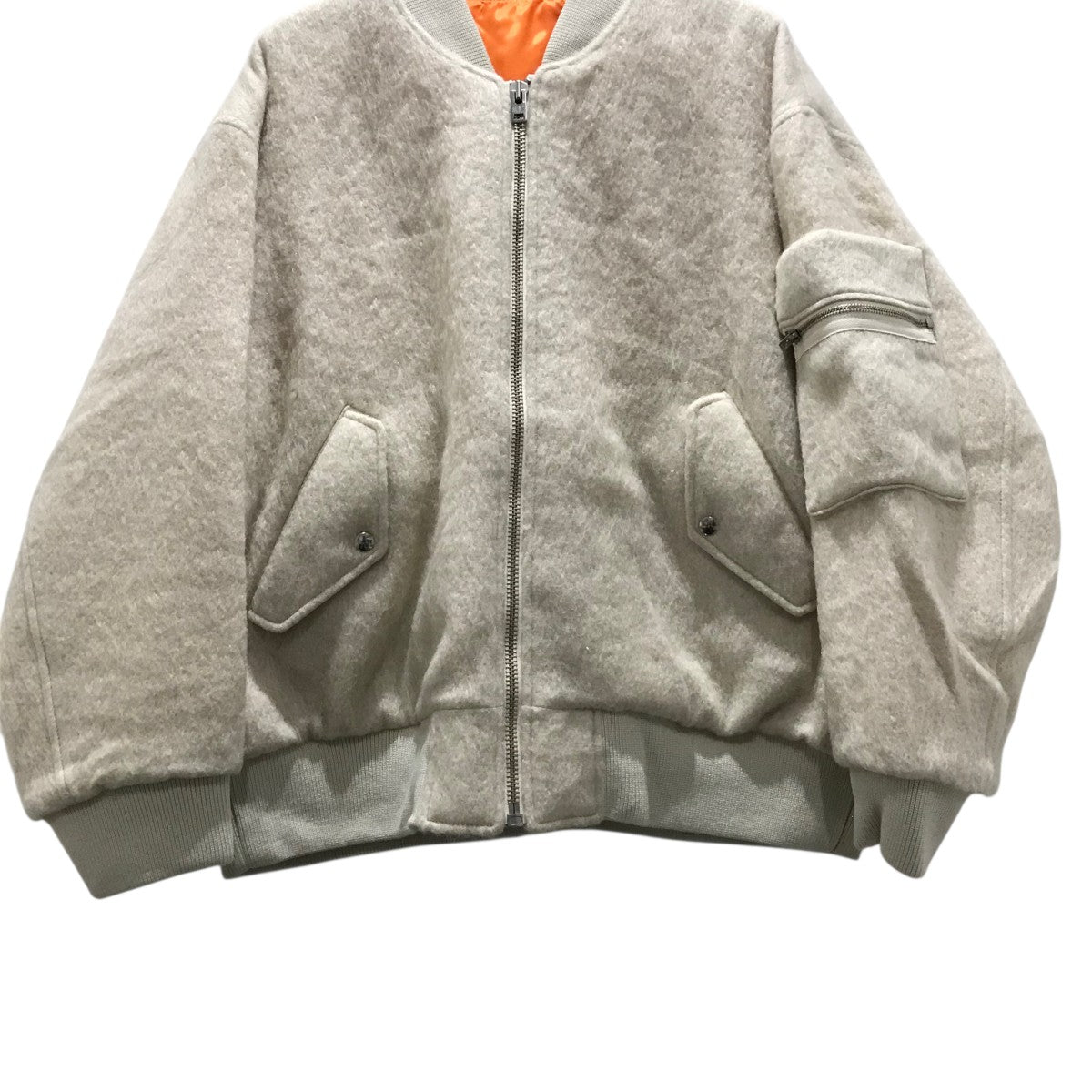 undercover アナーキージャケットsize3 Undercover ジップアップ ライダースジャケット | グレー