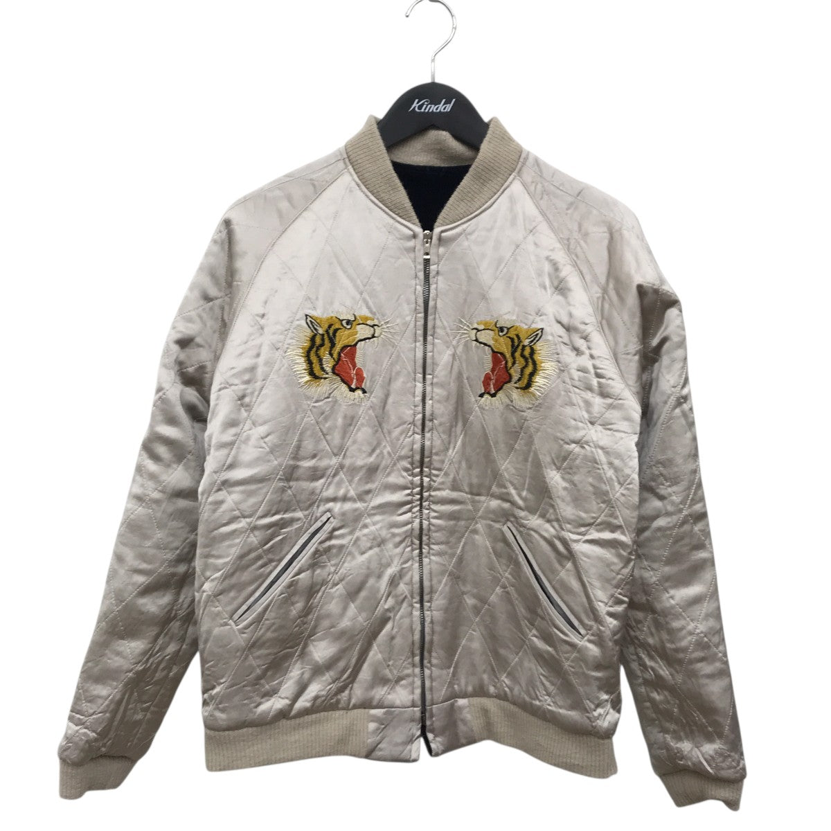 TAILOR TOYO SOUVENIR JACKET BUZZ RICKSONS × KOSHO ＆ CO． SPECIAL EDITION 334th FTR． BOMB． SQ． CHITOSE JAPANスカジャン 古着・中古-3枚目のアイテム画像