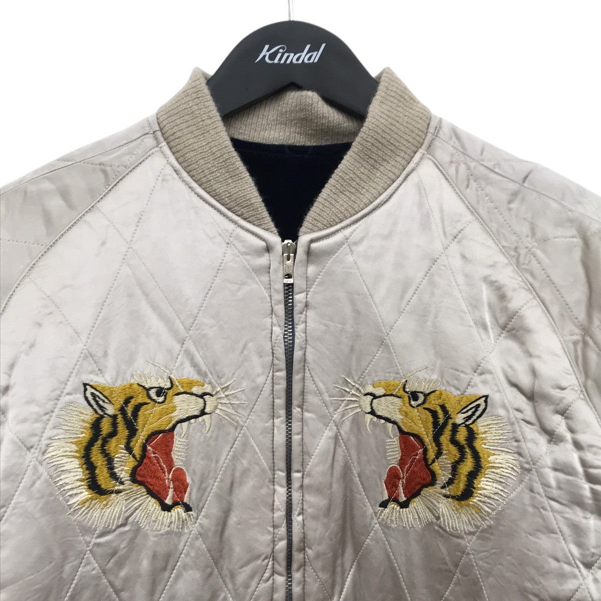 TAILOR TOYO SOUVENIR JACKET BUZZ RICKSONS × KOSHO ＆ CO． SPECIAL EDITION 334th FTR． BOMB． SQ． CHITOSE JAPANスカジャン 古着・中古-9枚目のアイテム画像