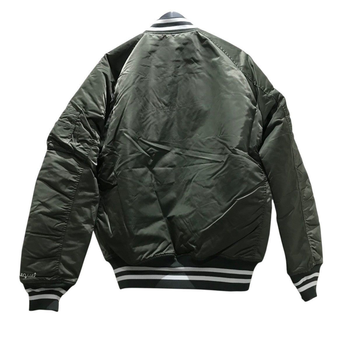 SEQUEL(シークエル) MA-1 BLACK フライトジャケット 2021AW SQ-21AW-JK