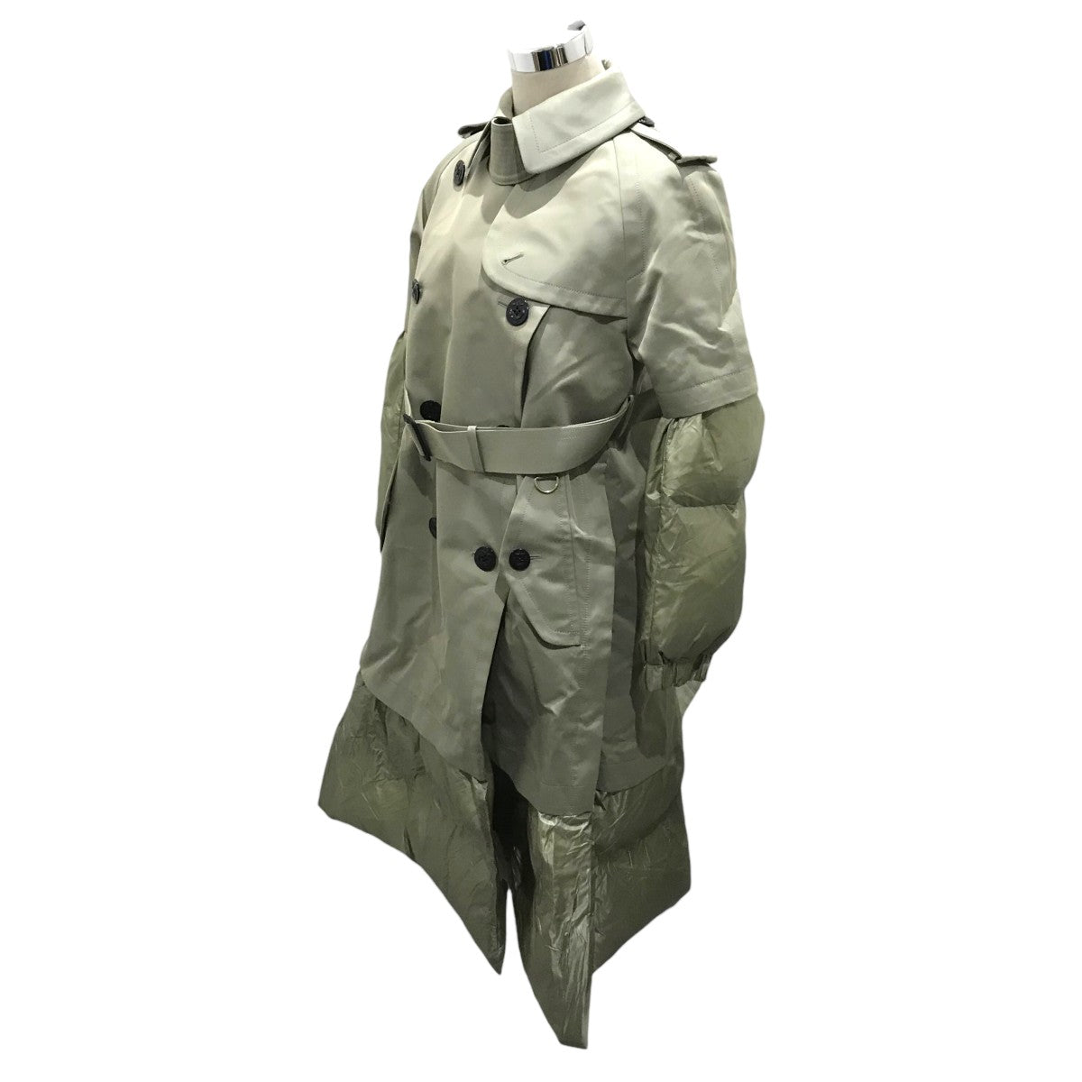 sacai(サカイ) レイヤードトレンチコート22-06401 22-06401 ベージュ