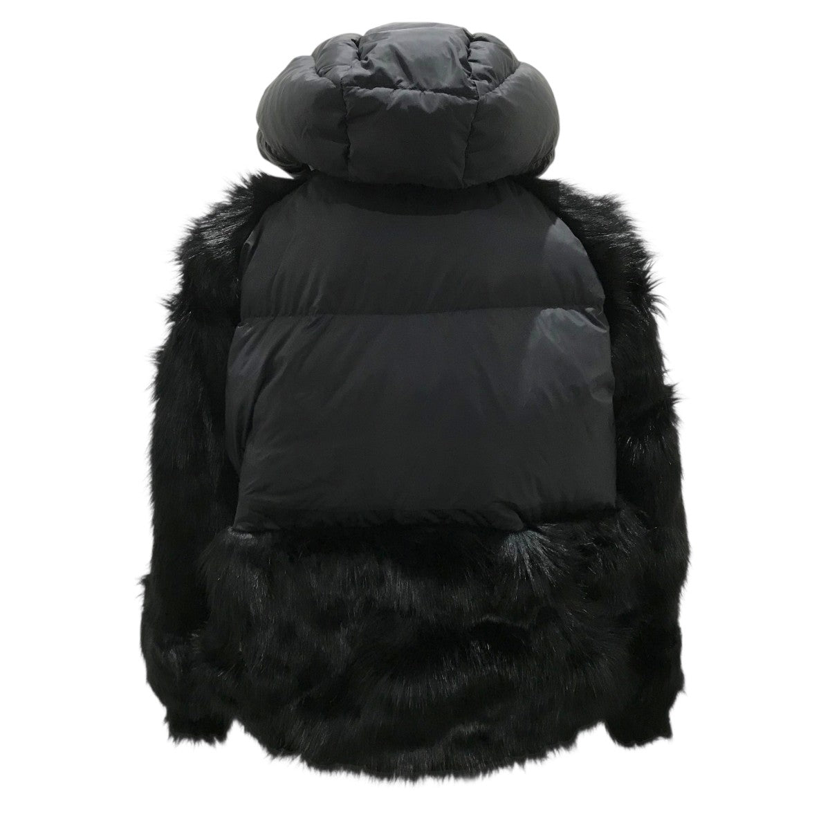 sacai×NIKE ファー切替ダウンジャケットCT3267-010 CT3267-010