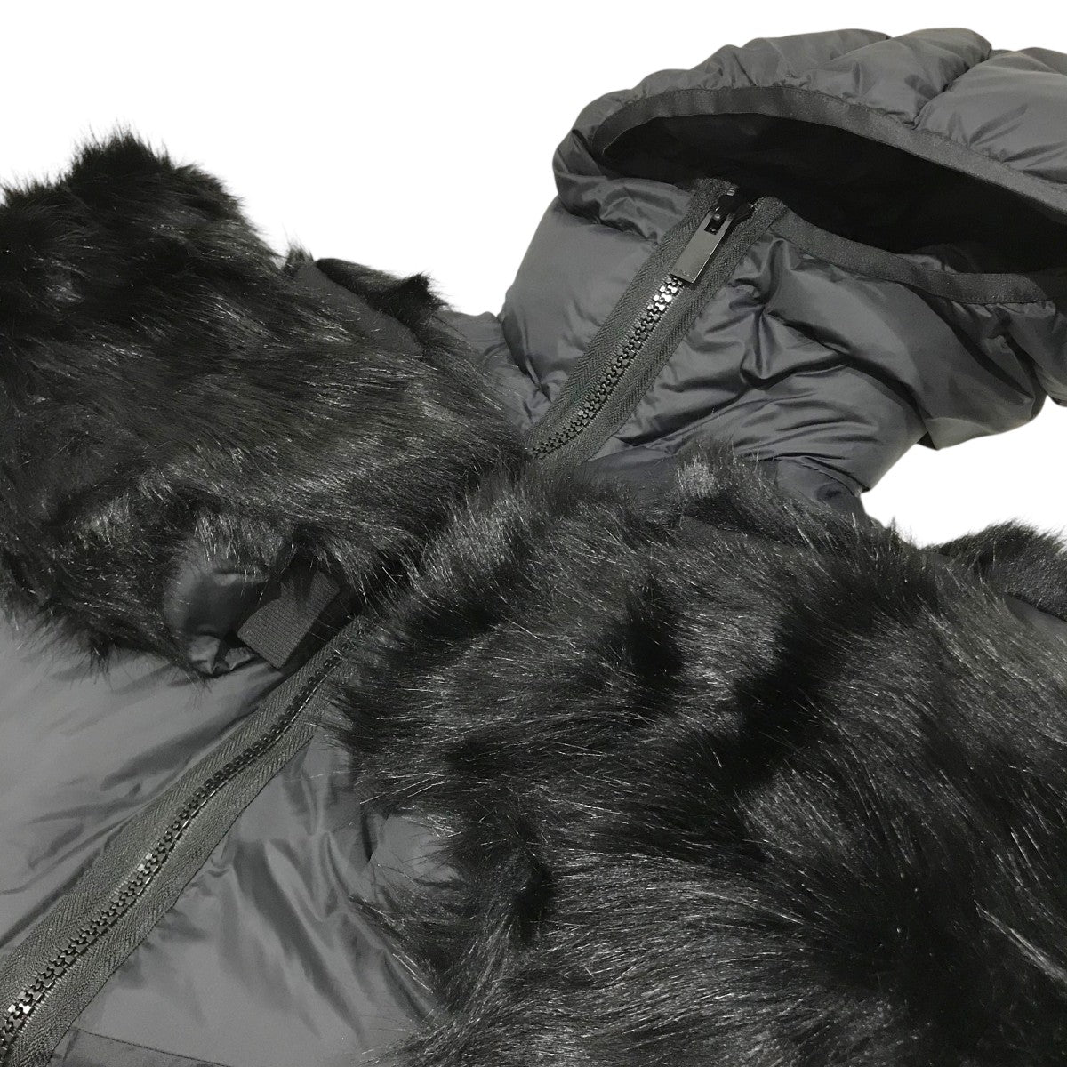 sacai×NIKE ファー切替ダウンジャケットCT3267-010 CT3267-010