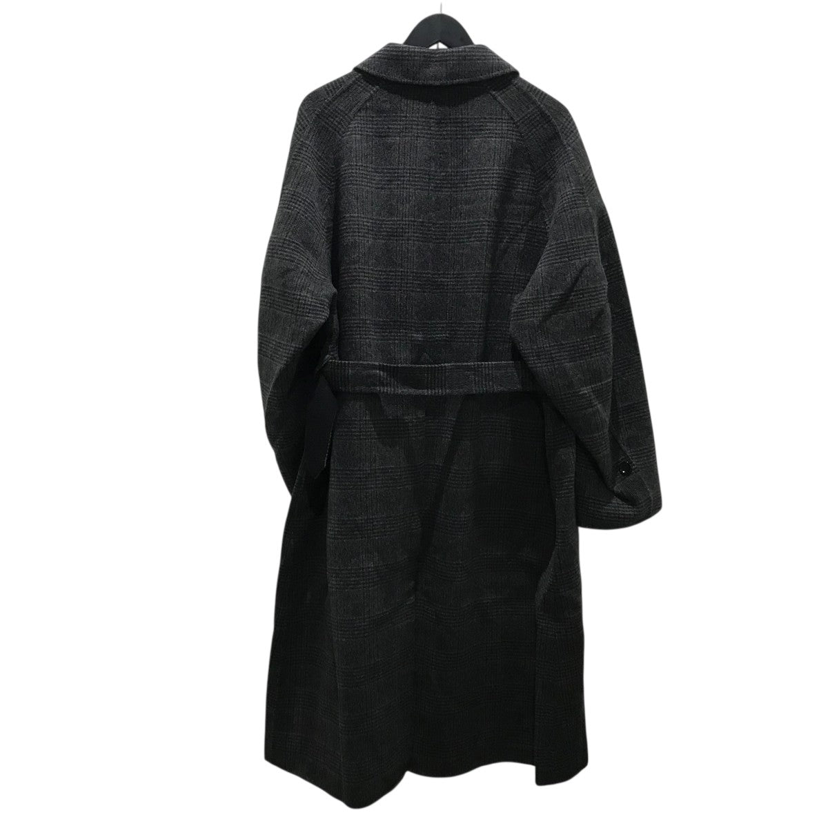【美品】セオリー 23AW ダブルフェイス コート カシミヤ S ブラック 未使用級 セオリー ドレープコート カシミヤ混 Nダブルフェイス