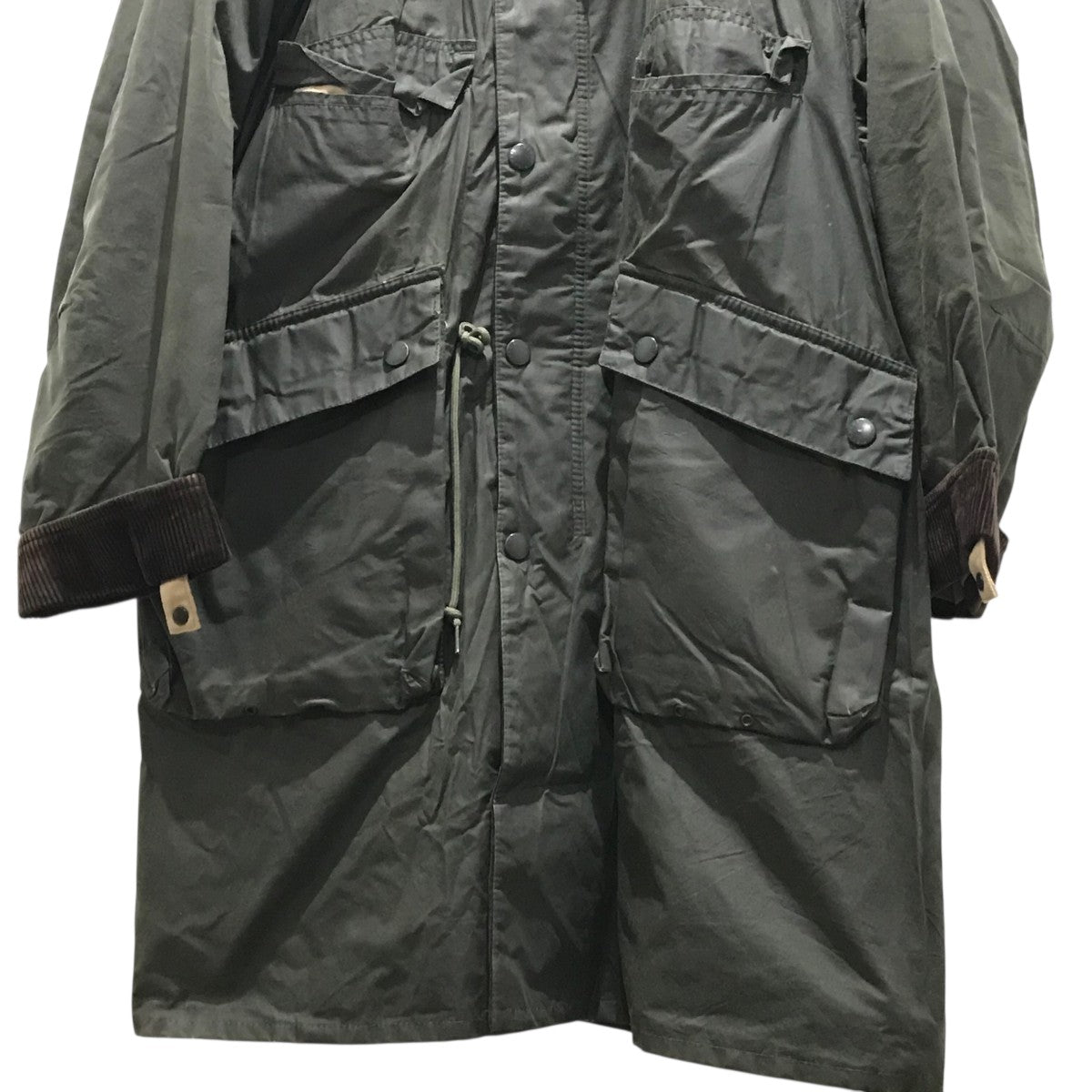 Barbour ノンオイルジャケット　オリーブ　38 KAPTAIN SUNSHINE×Barbour 【NEW FIELD COAT】オイルド