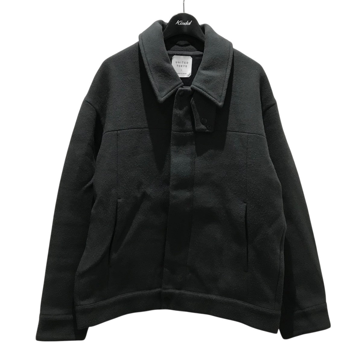 【Double melton 2way ブルゾン】ハーフコート133650005
