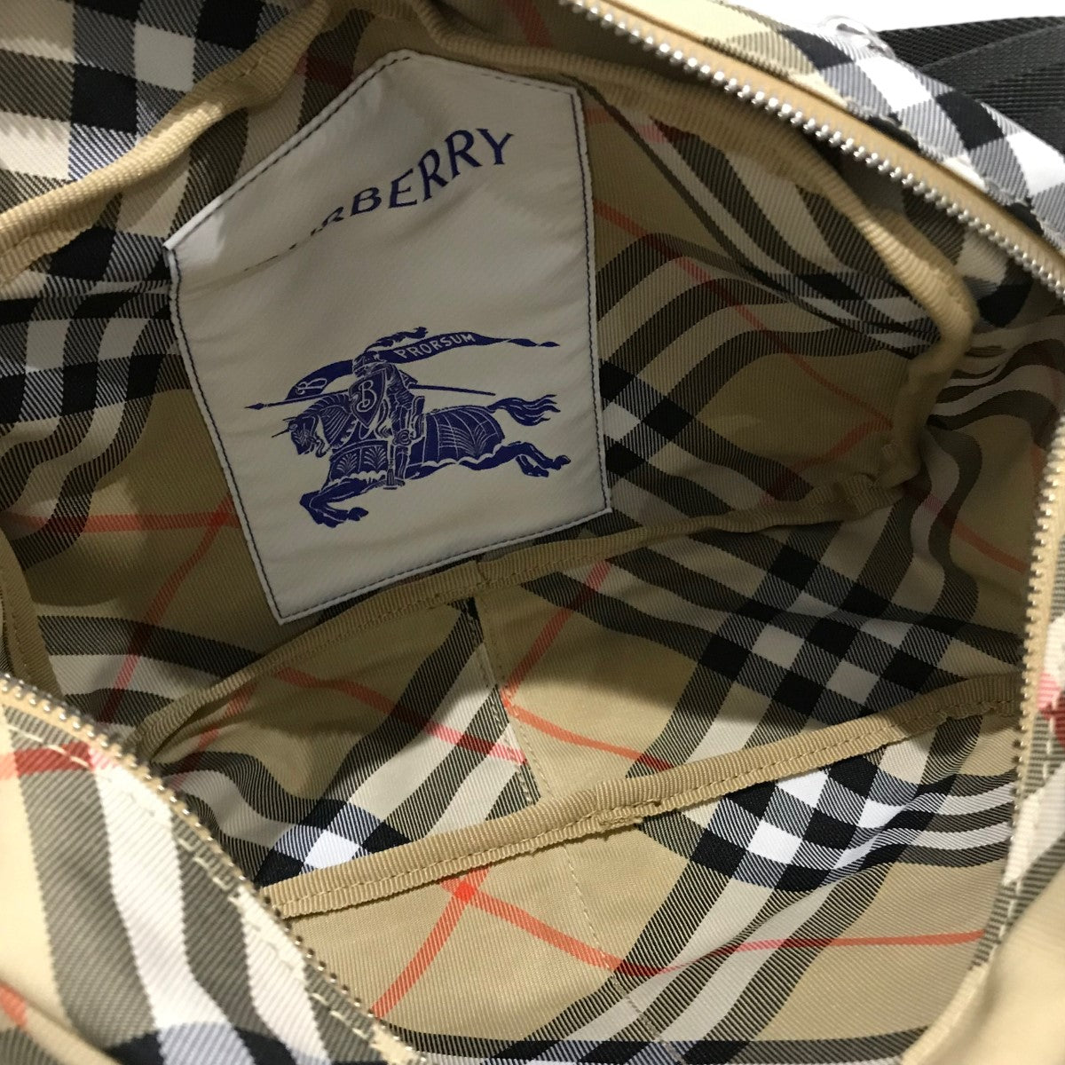 BURBERRY(バーバリー) バーバリーチェッククロスボディバッグ 8091320