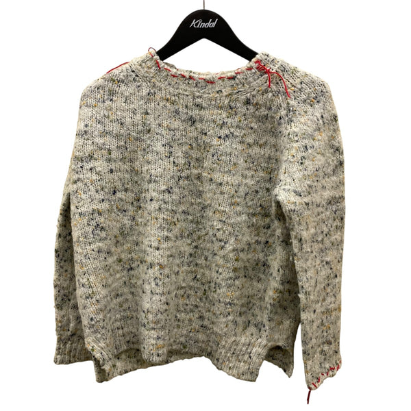 Maison Margiela 1(メゾンマルジェラ) 20AWステッチ刺繍ニット