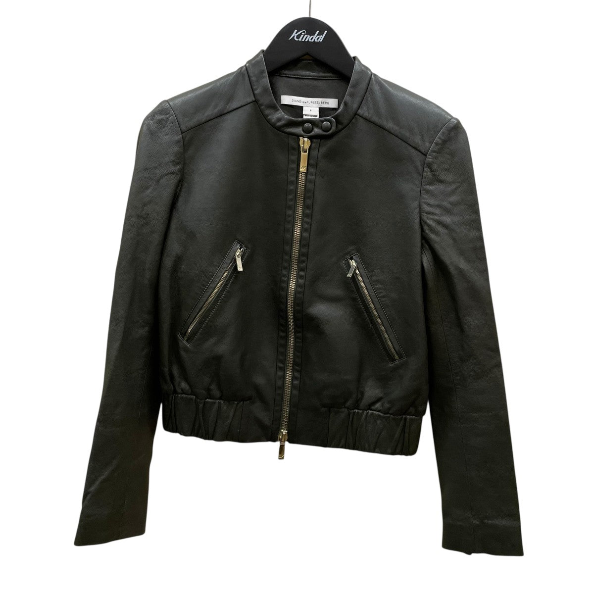 DIANE VON FURSTENBERG レザージャケット404-6150203 古着・中古-1枚目のアイテム画像