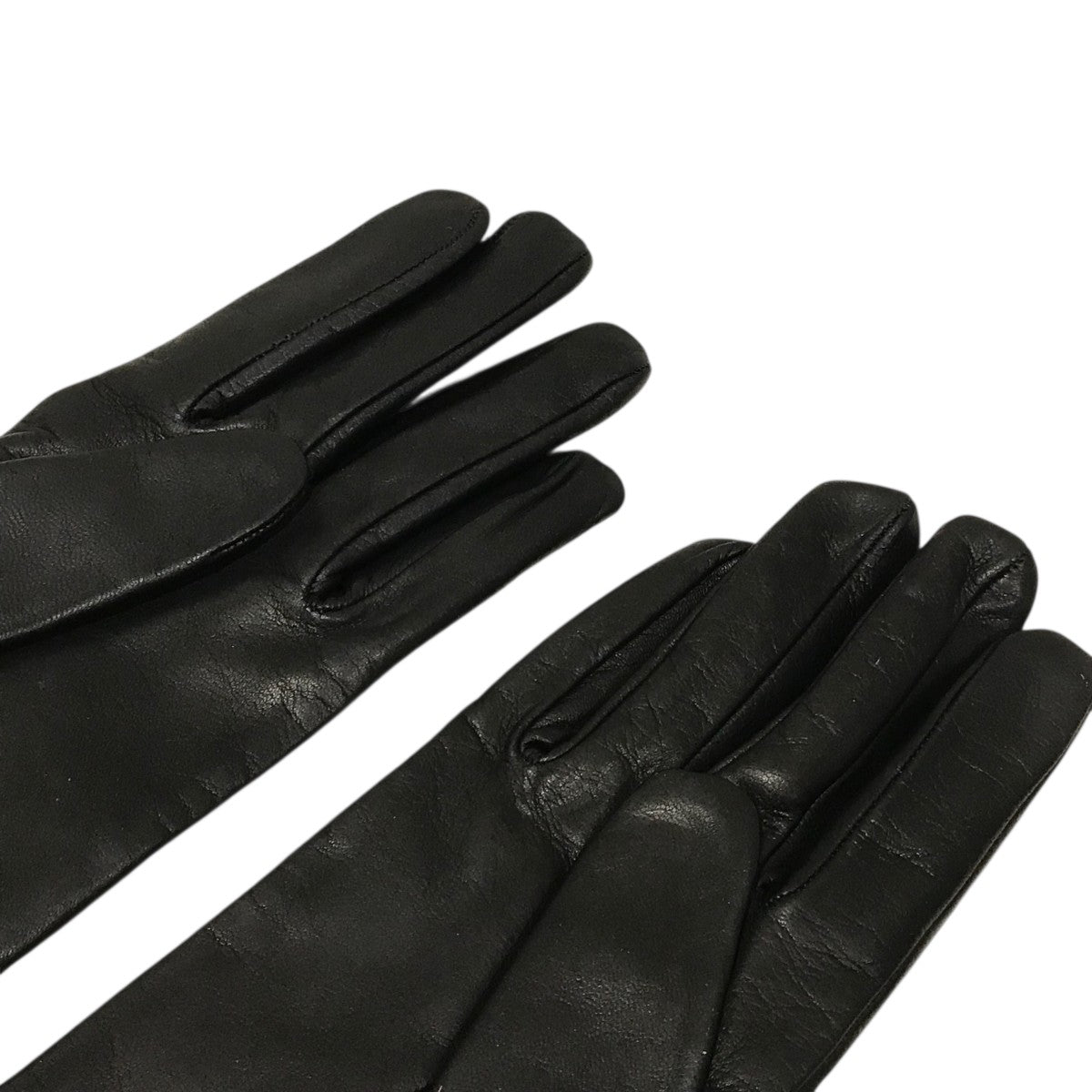 GUCCI(グッチ) レザーグローブ477965 477965 ブラック サイズ L