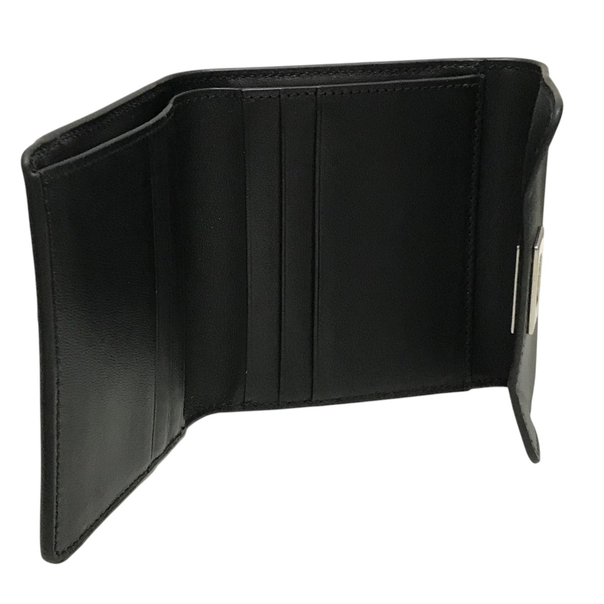 バレンシアガ　黒のミニザイフ BALENCIAGA バレンシアガ 財布 二つ折り コンパクト ミニ財布