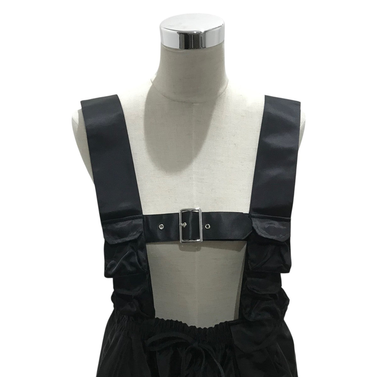noir kei ninomiya フリルサスペンダー S 黒/ネオンイエロー noir kei ninomiya フリルサスペンダー S 黒/ネオンイエロー