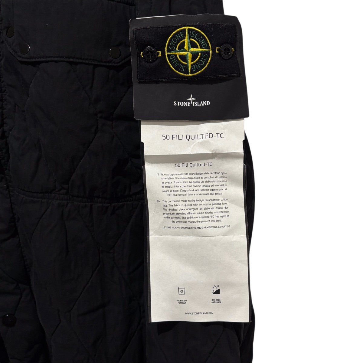 STONE ISLAND(ストーンアイランド) 24AWガーメントダイキルティング