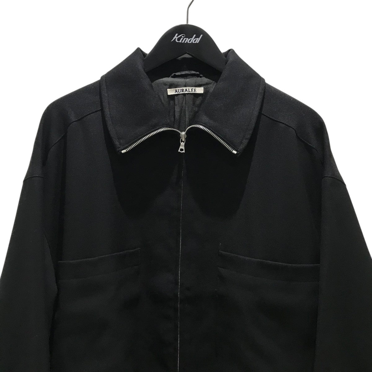 AURALEE WOOL SERGE ZIP-UP BLOUSON ブラック AURALEE -Wool Serge Zip-up Blouson- | twelve blog