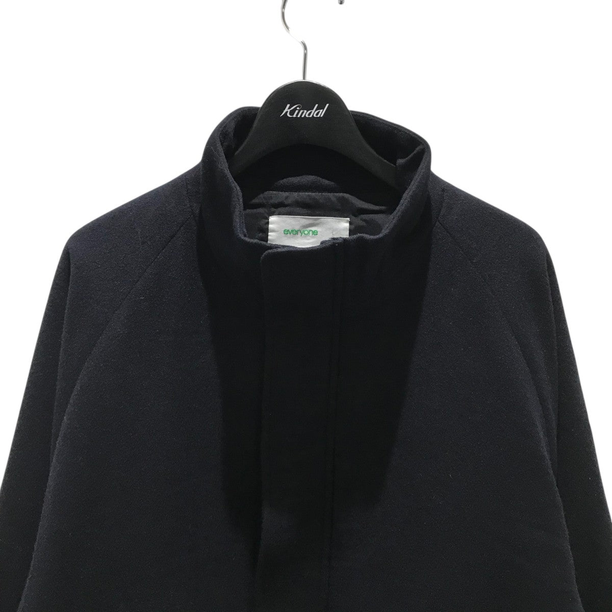 A．PRESSE×everyone カシミヤハイネックジャケット ネイビー