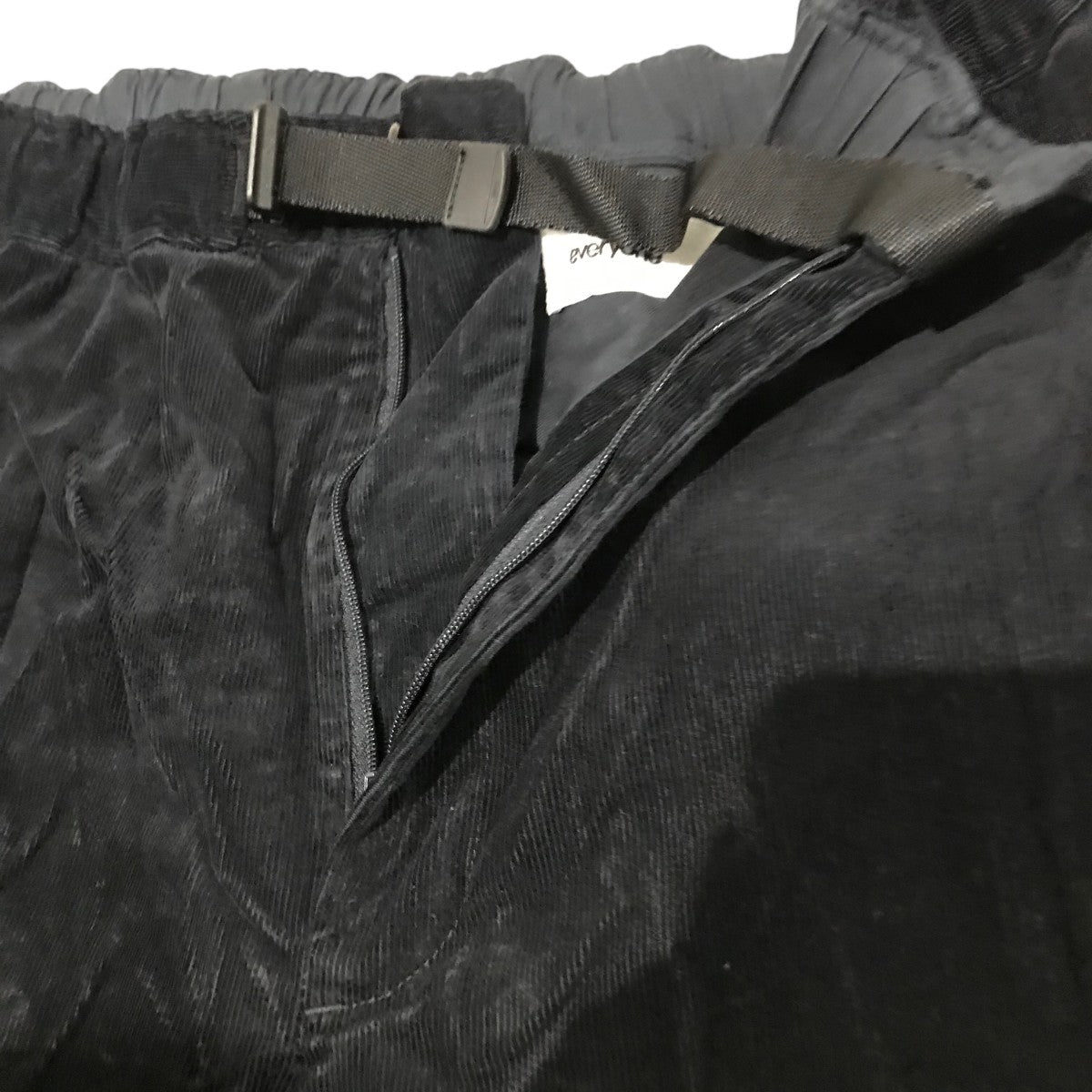 everyone(エブリワン) 【corduroy belted pants】コーデュロイ