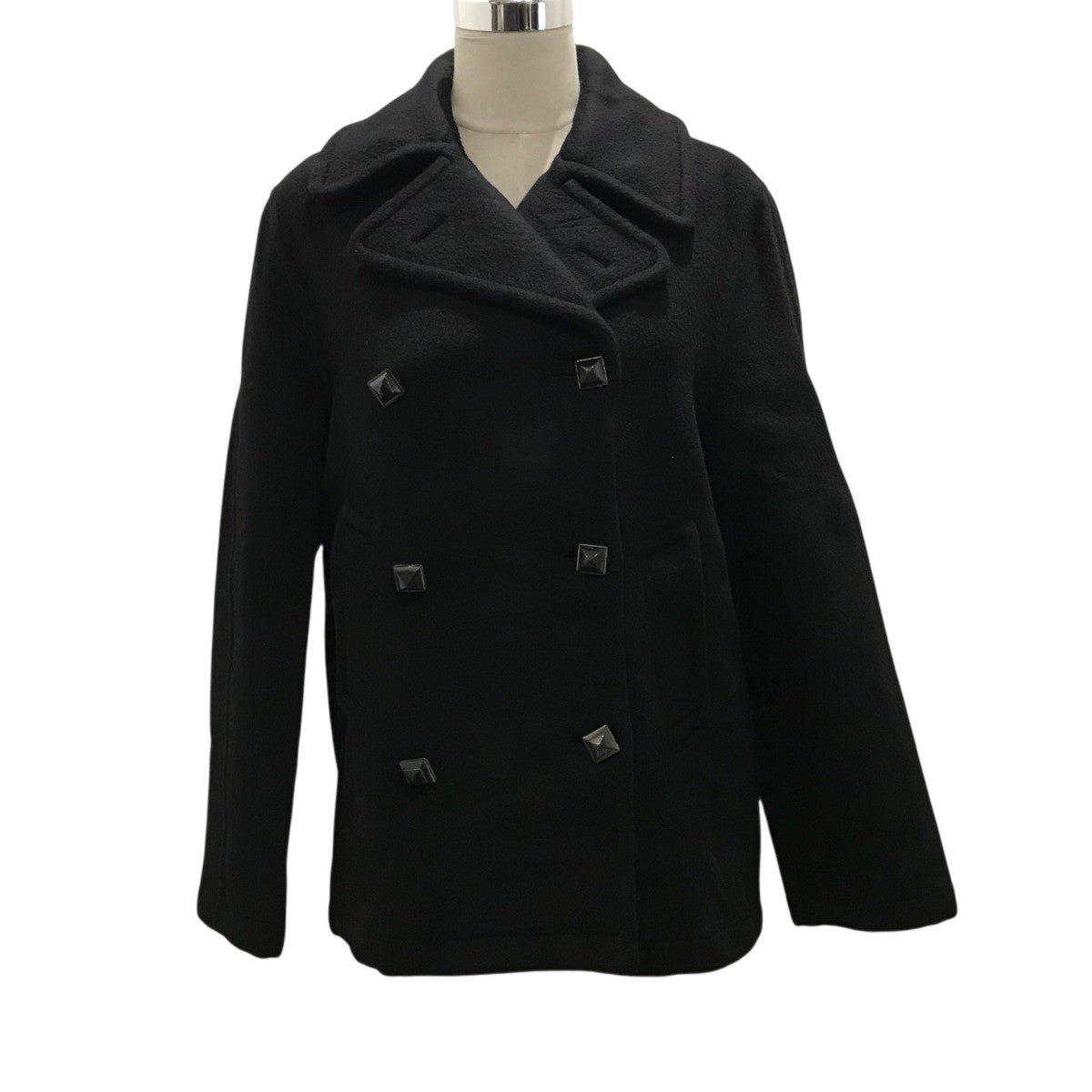 HERMES(エルメス) リバーシブルレザーコート ブラック×ブラウン サイズ