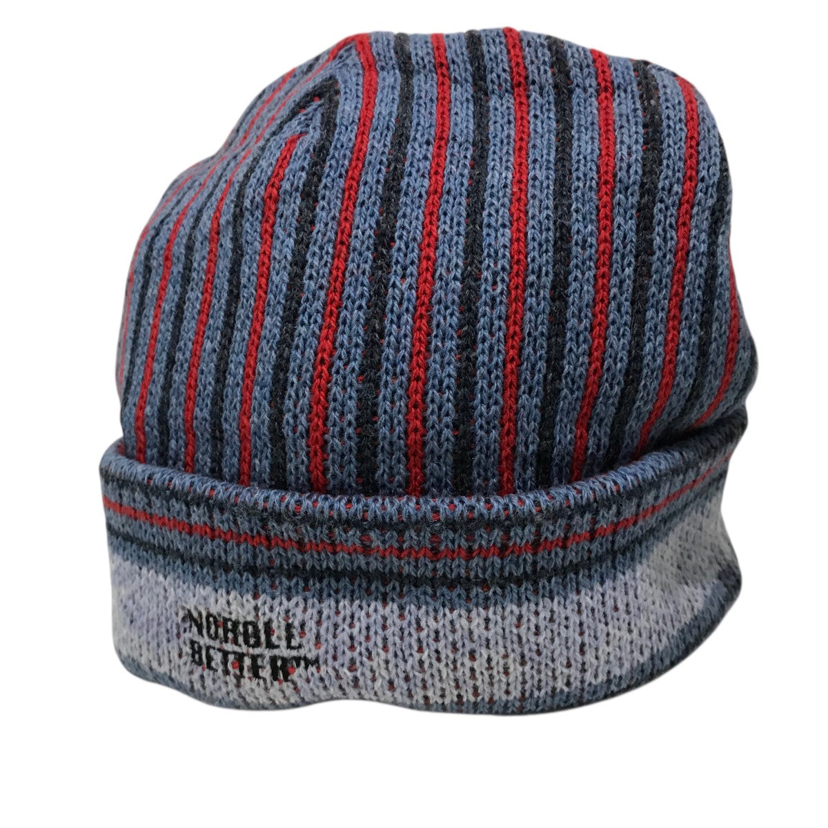 noroll ニット帽　ボーダー NOROLL×BETTER ニットキャップ ネイビー サイズ -｜【公式