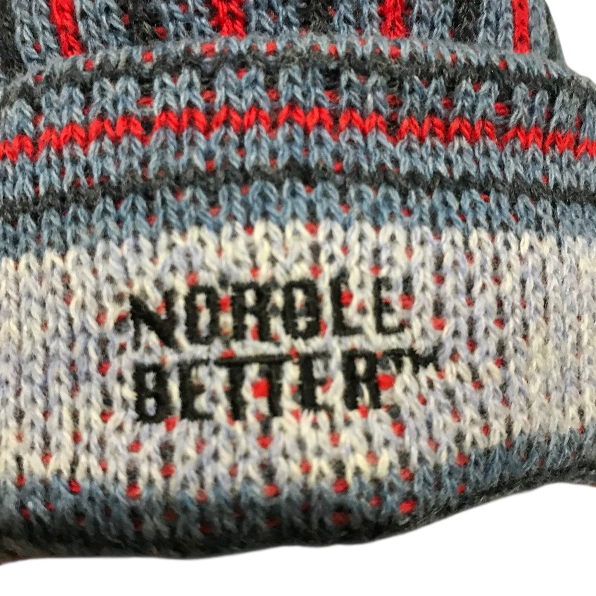 noroll ニットキャップ NOROLL×BETTER ニットキャップ ネイビー サイズ -｜【公式
