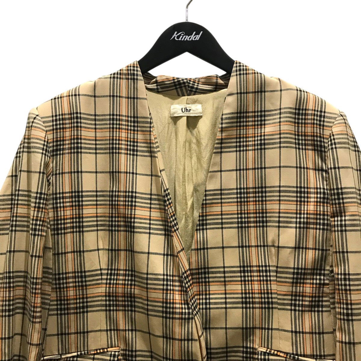【Over Jacket】チェックオーバージャケット22AWUhr-JK291