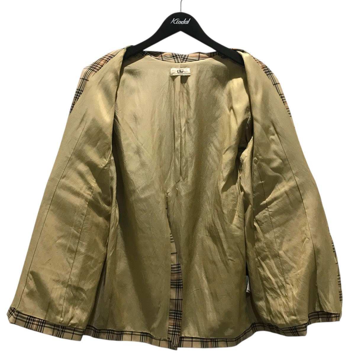 【Over Jacket】チェックオーバージャケット22AWUhr-JK291