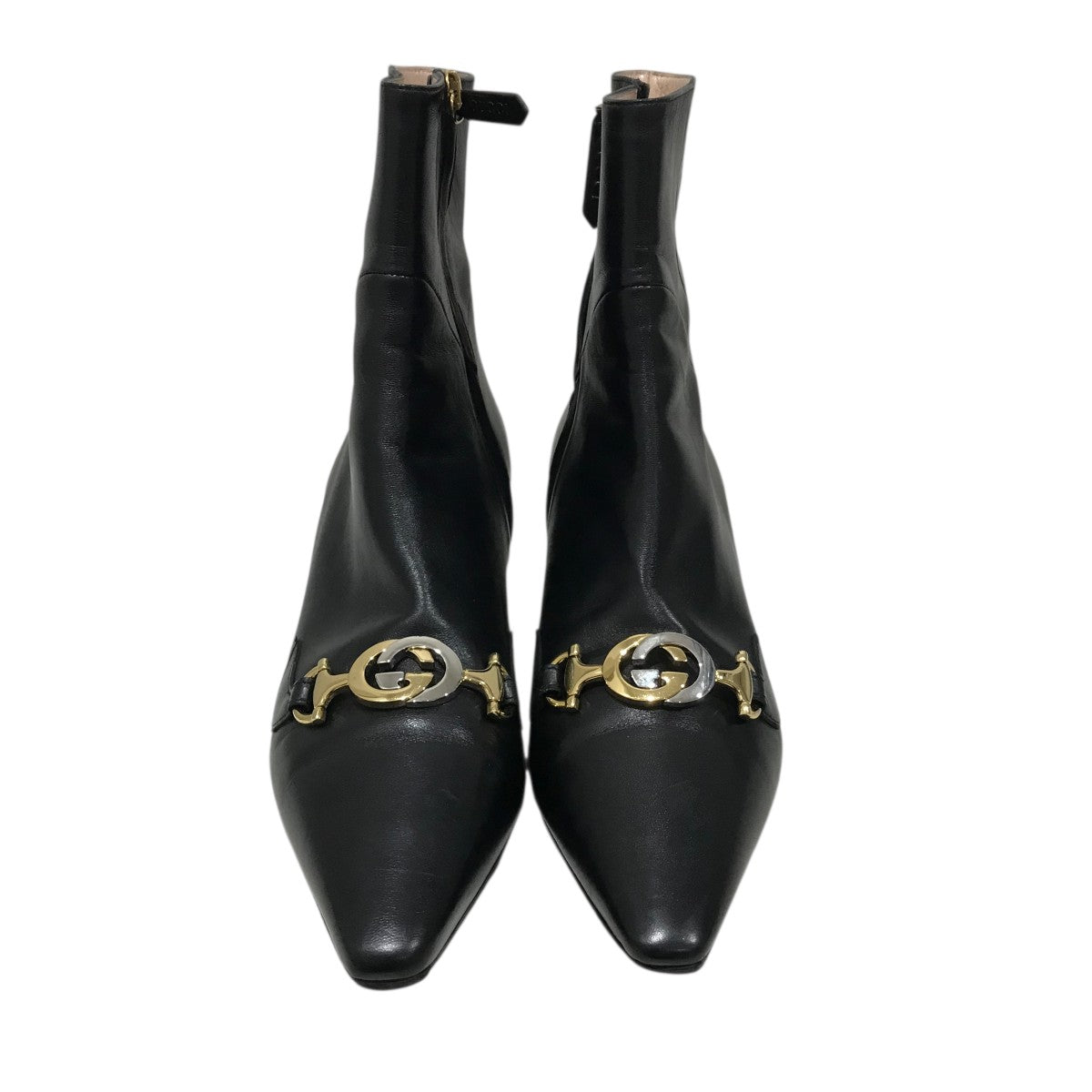 GUCCI(グッチ) インターロッキングGショートブーツ577157 577157