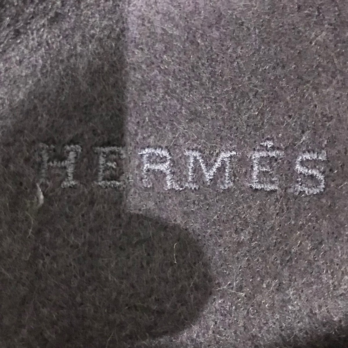 HERMES(エルメス) カシミヤマフラー パープル サイズ -｜【公式