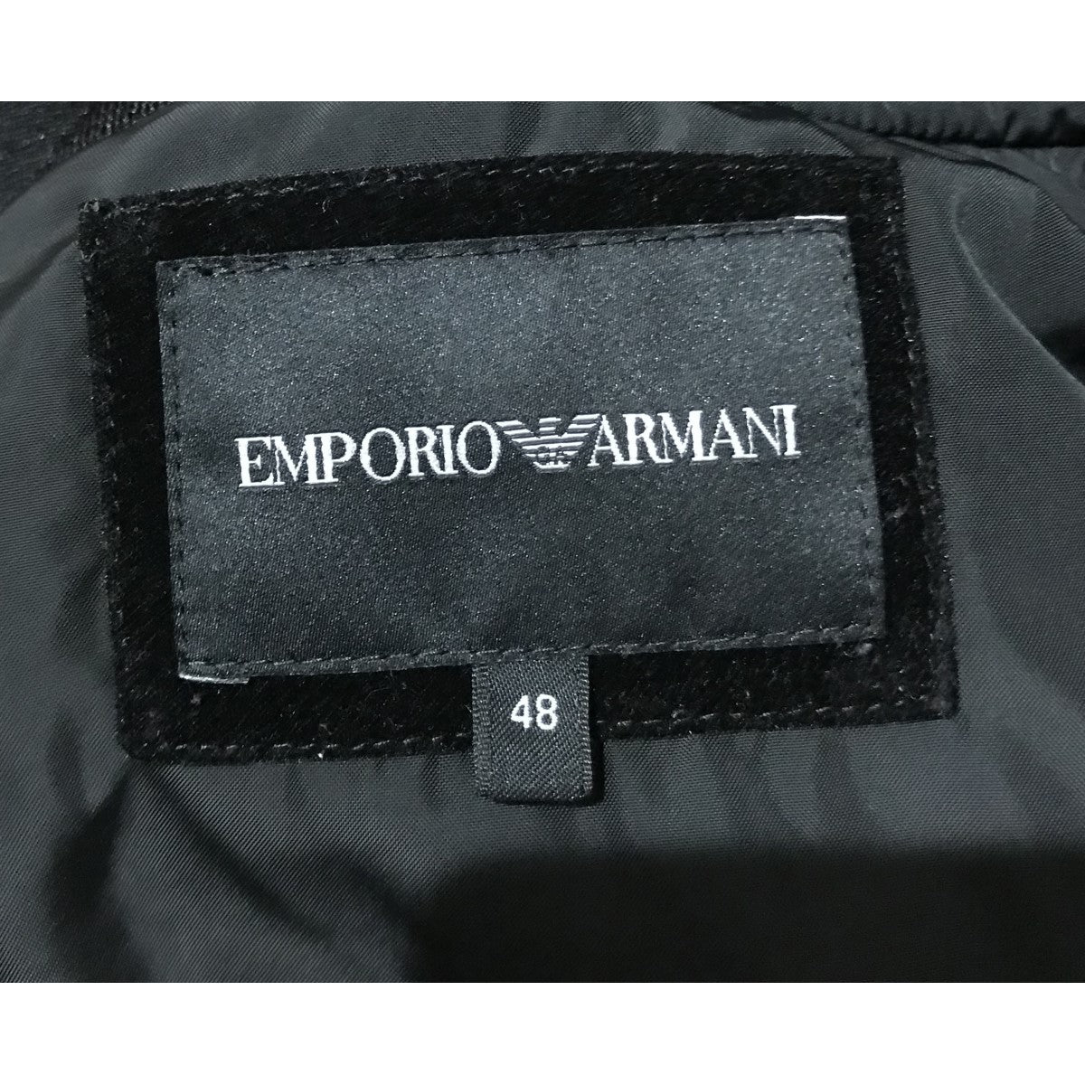 EMPORIO ARMANI(エンポリオアルマーニ) クラブウェアベロアボンバー