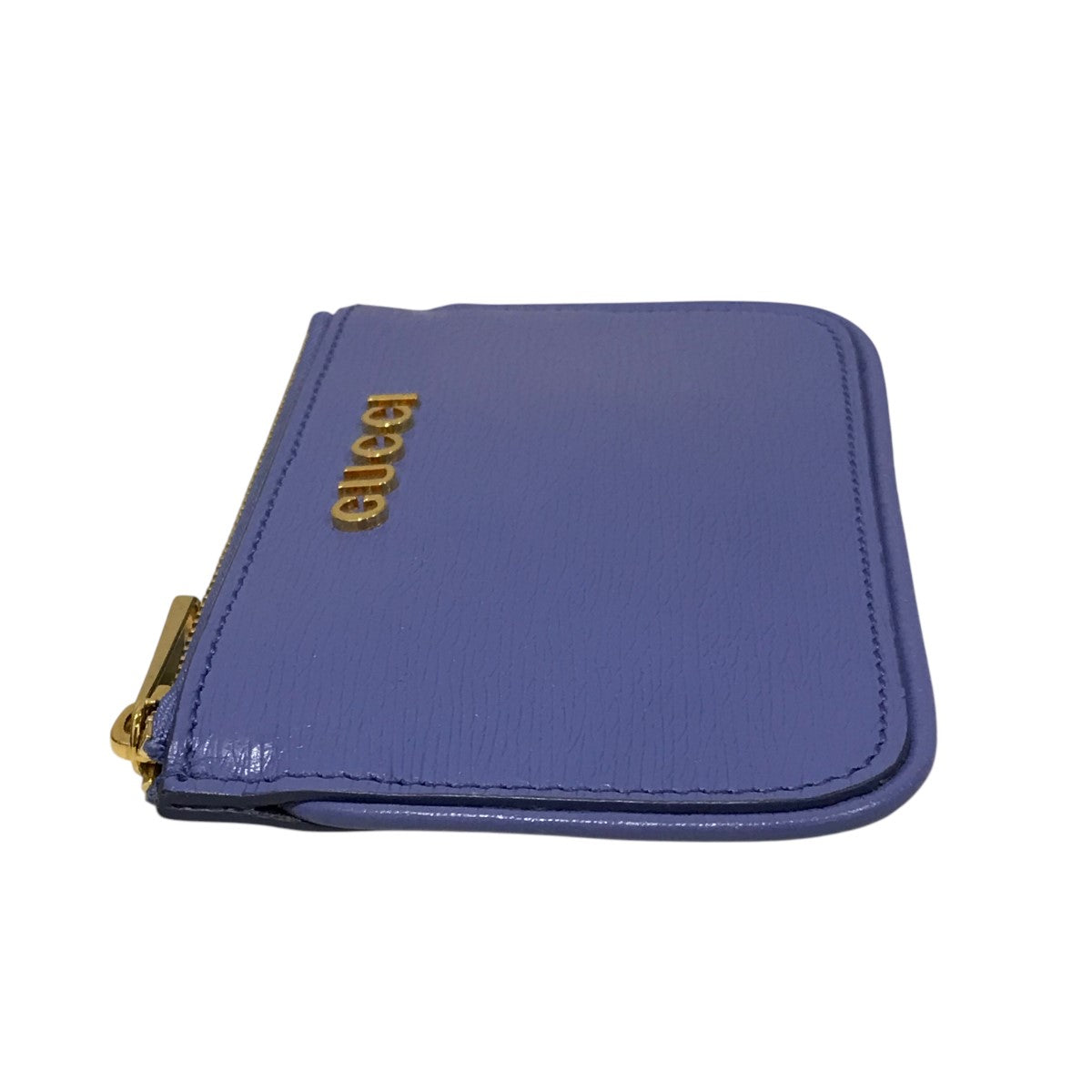 GUCCI(グッチ) スクリプト ジップ キーケース 790102 パープル
