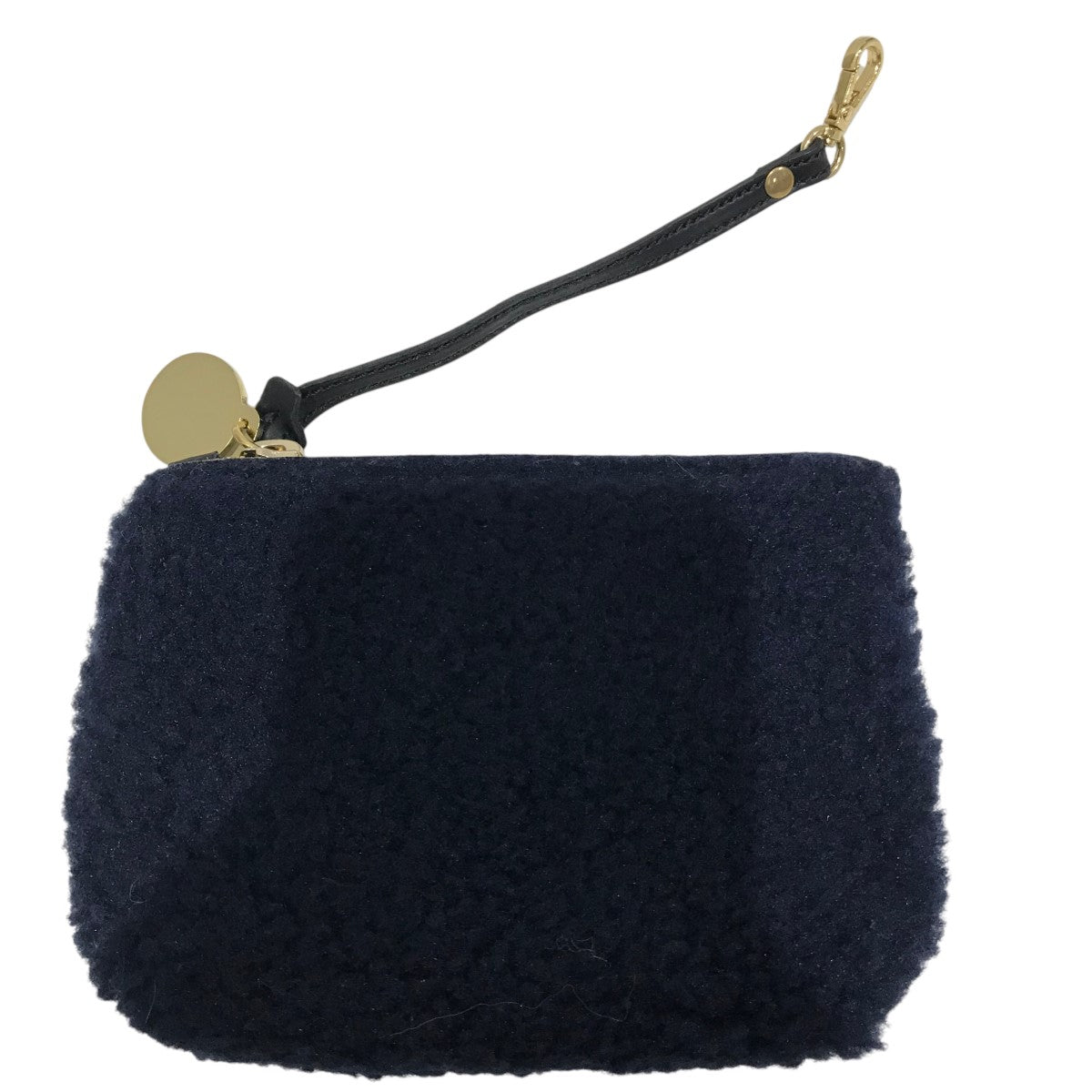 GIANNI CHIARINI(ジャンニキアリーニ) ボア切替トートバッグ ブラック