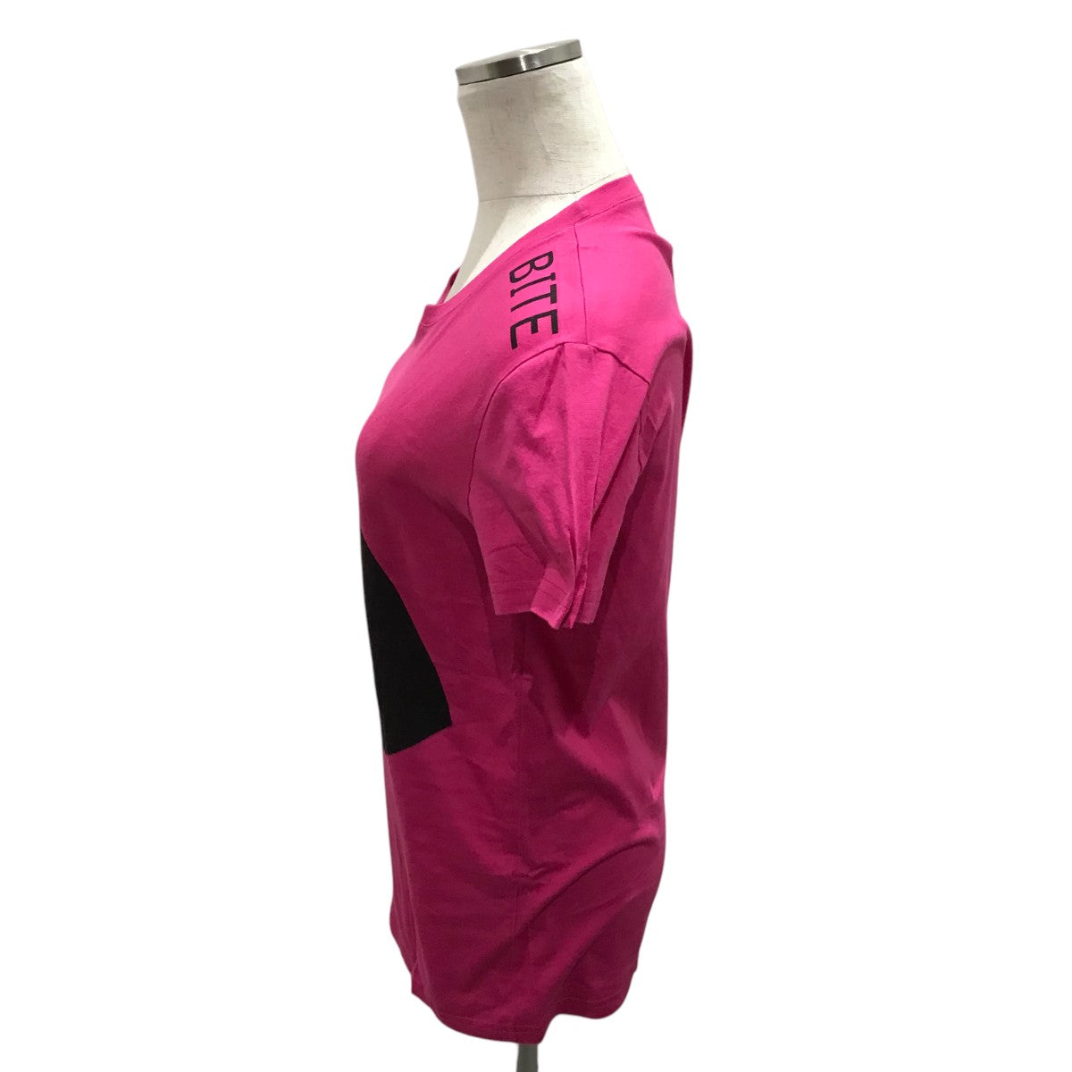 【値下げ】Dior Homme BARK BITE Tシャツ 9E3366500107 ショッキングピンク サイズ：XS (銀座店) Dior Homme(ディオールオム) BARK BITE Tシャツ9E3366500107