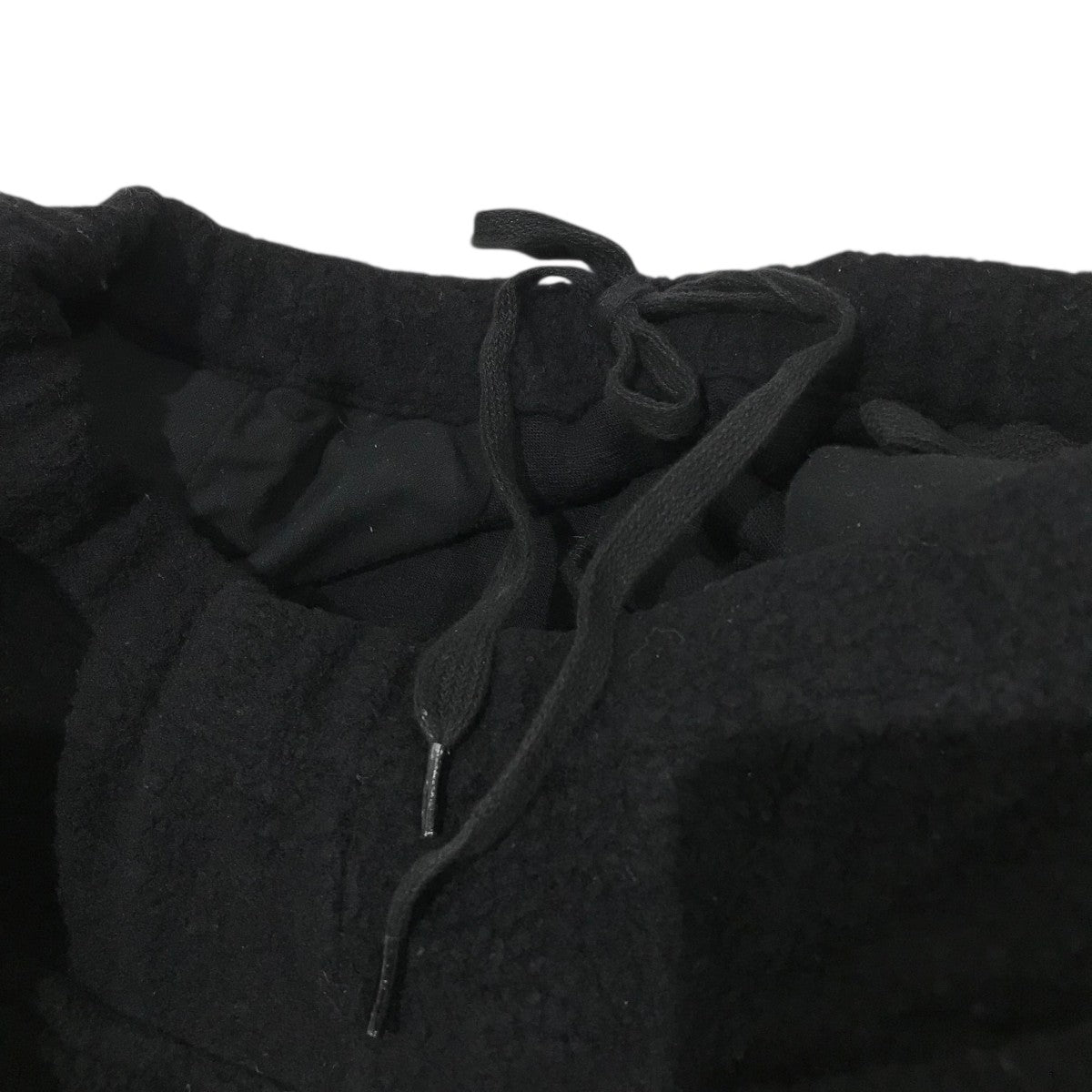 COMOLI(コモリ) ウールフリースパンツU03-05013 U03-05013 ブラック