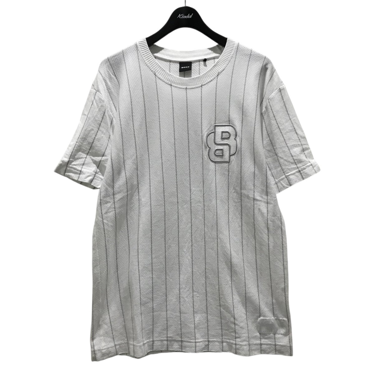 ストライプメッシュTシャツ