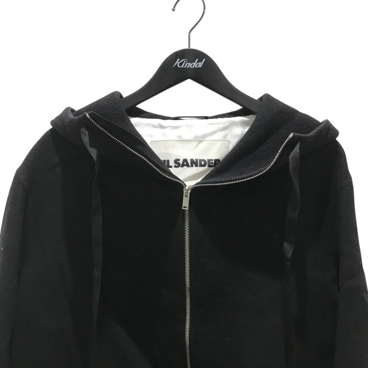 極美品★JIL SANDER★ウールフードブルゾン★一枚仕立て★ j22bn0160-7000101.jpg