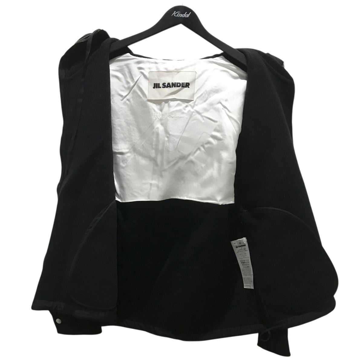 JIL SANDER(ジルサンダー) 24AW【W BLOUSON 08 DB】フーデッド