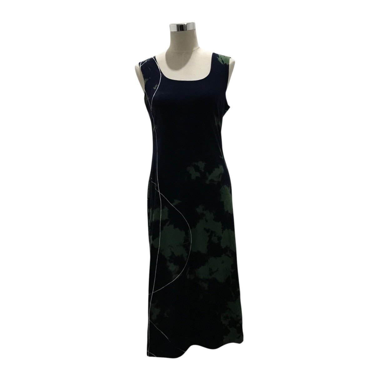Mame Kurogouchi マメクロゴウチ ノースリーブ ワンピース mame kurogouchi(マメクロゴウチ) 24AW【Kintsugi Velour Jersey