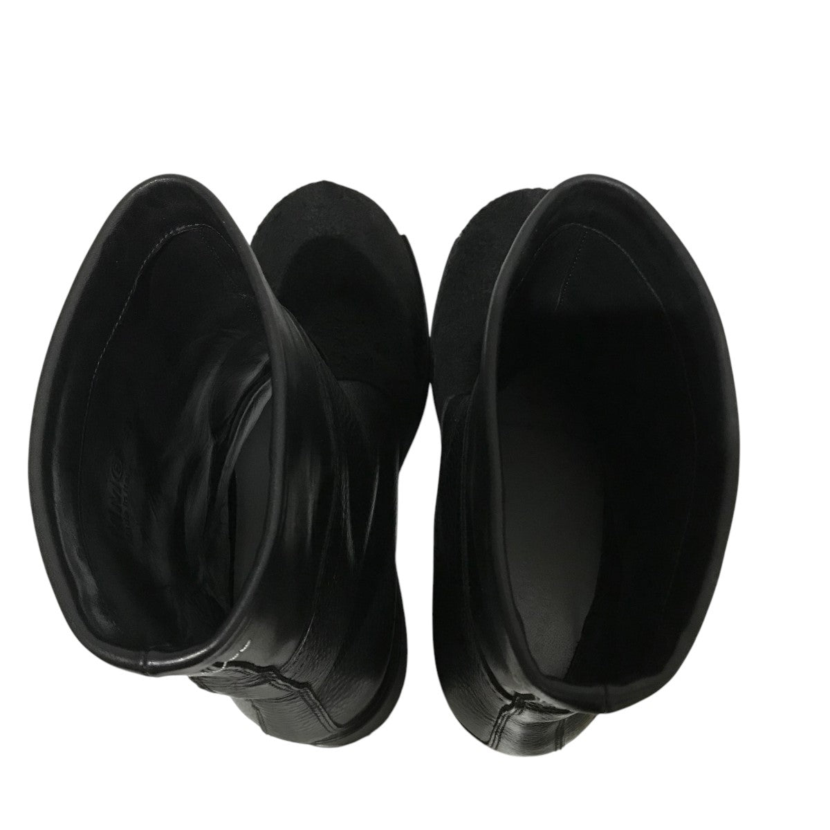 MM6 Maison Margiela(マルタンマルジェラ) バイカーブーツ ブラック