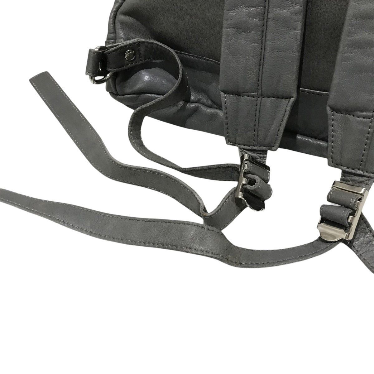 ARTS＆SCIENCE(アーツアンドサイエンス) レザーバックパック グレー