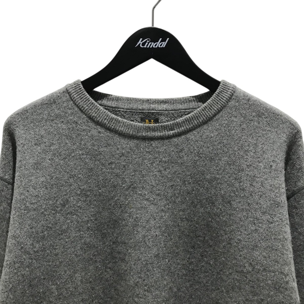 BATONER(バトナー) 【FLEECE WOOL BACKLOOP CREW NECK】ニット