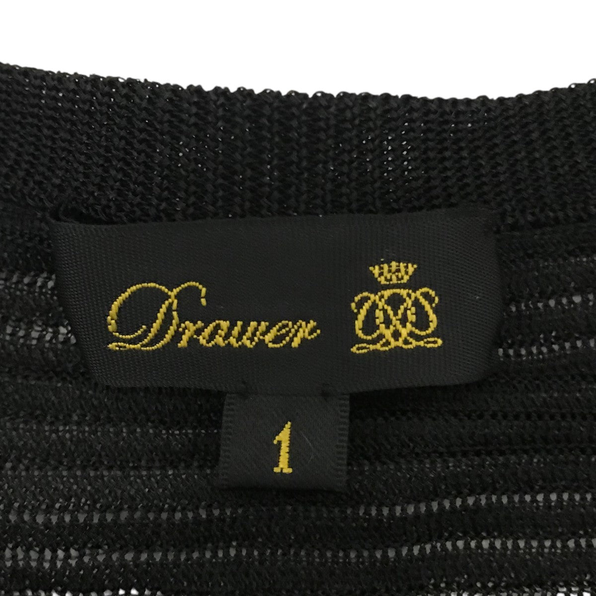 Drawer シルク フロントタック ニット6518-299-0325 古着・中古-7枚目のアイテム画像