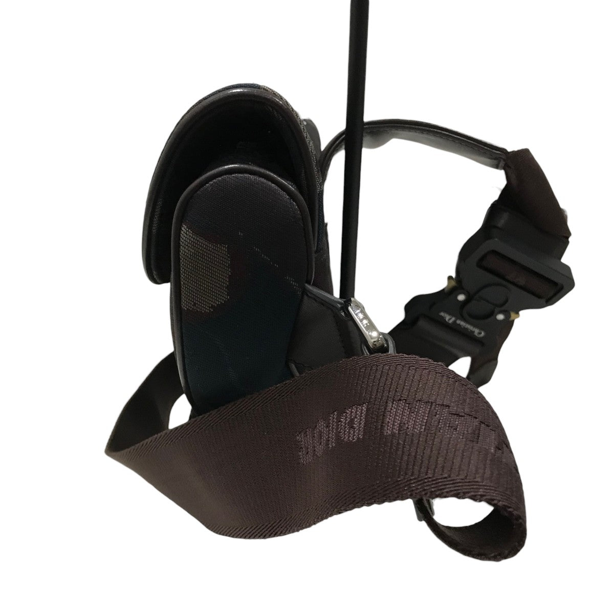 ★送料込★DIORxPETER DOIG サドル バッグ Christian Dior☆グレインドカーフスキン Saddle(サドル) バッグ