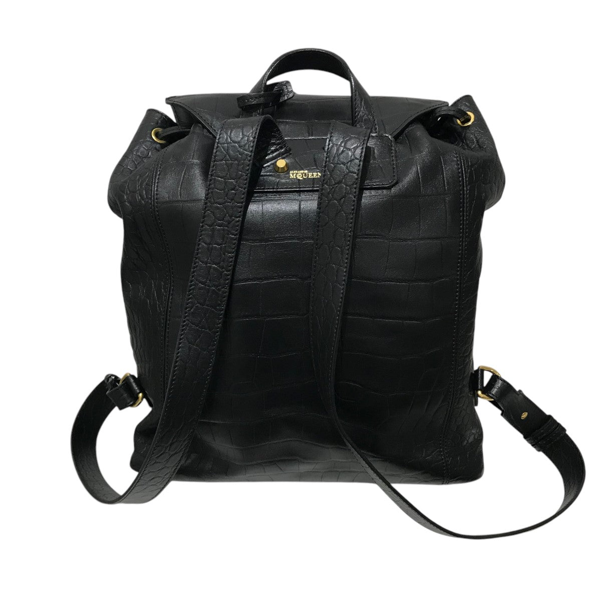 ALEXANDER McQUEEN(アレキサンダーマックイーン) 型押スカル