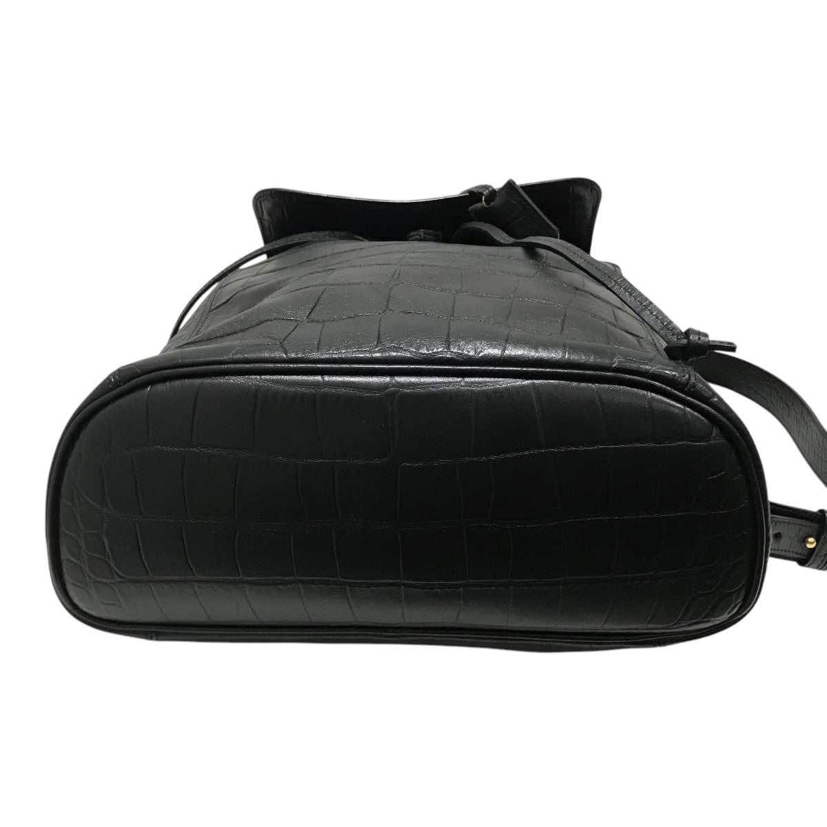 MCQUEEN Skull medium croc-effect leather shoulder bag | NET