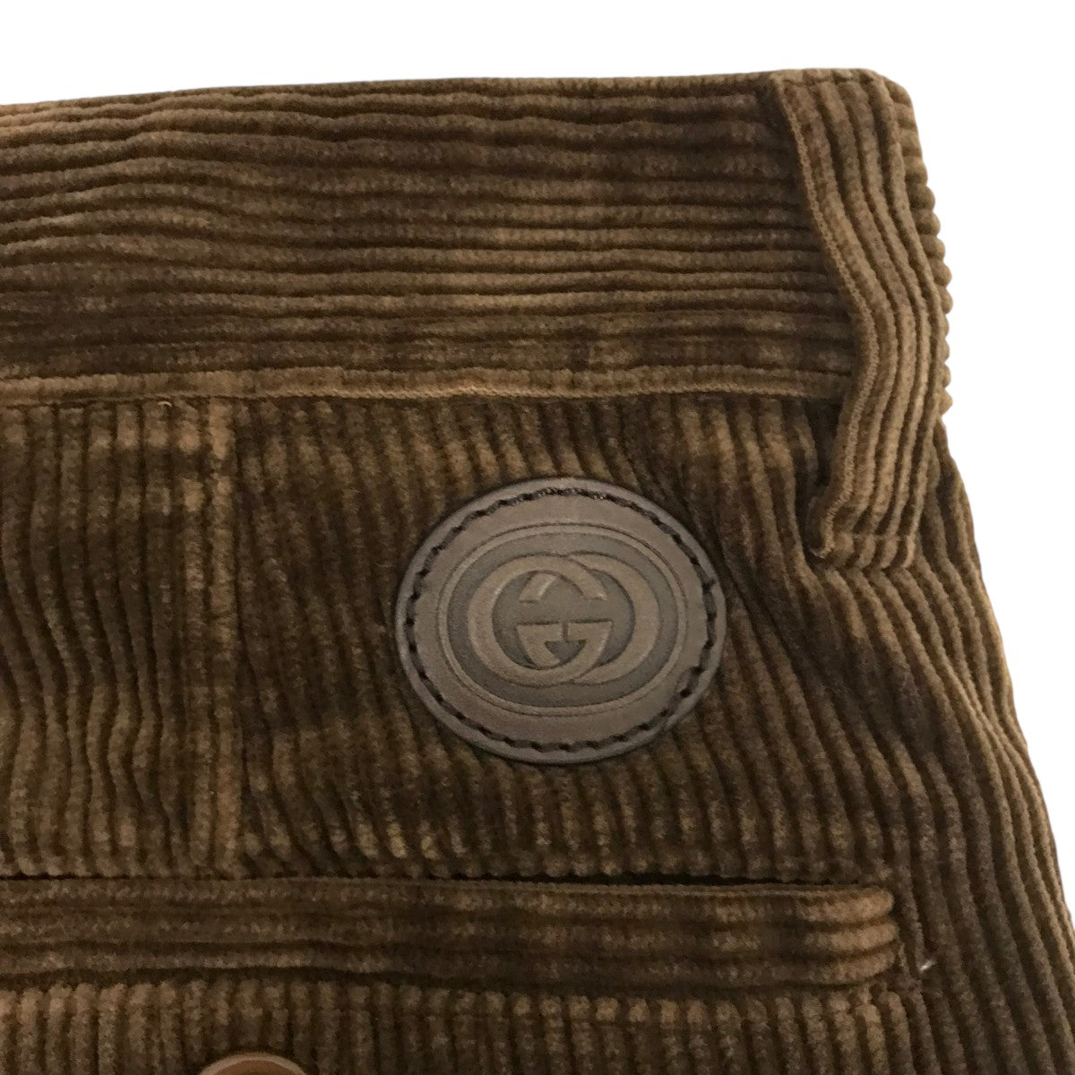 GUCCI(グッチ) コーデュロイパンツ713917 713917 ブラウン
